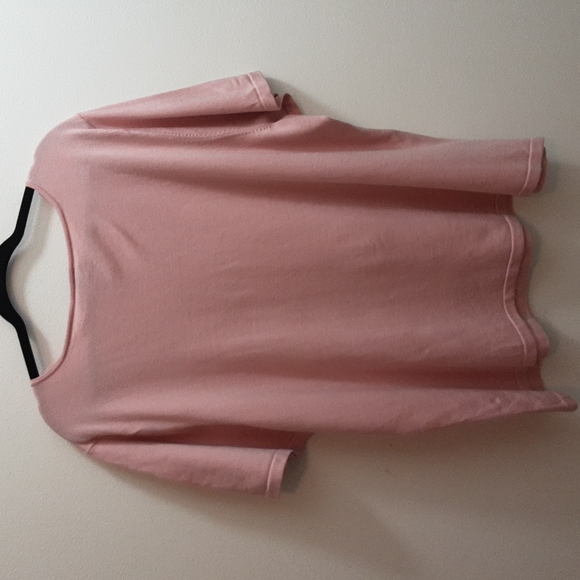 Lane Bryant Short Sleeve Sweater Pink Sz 26/28W NWT - Picture 6 of 7
